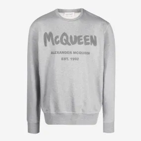 Alexander McQueen Graffiti Sweatshirt