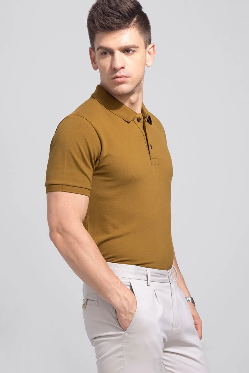 America Polo Mustard T-Shirt