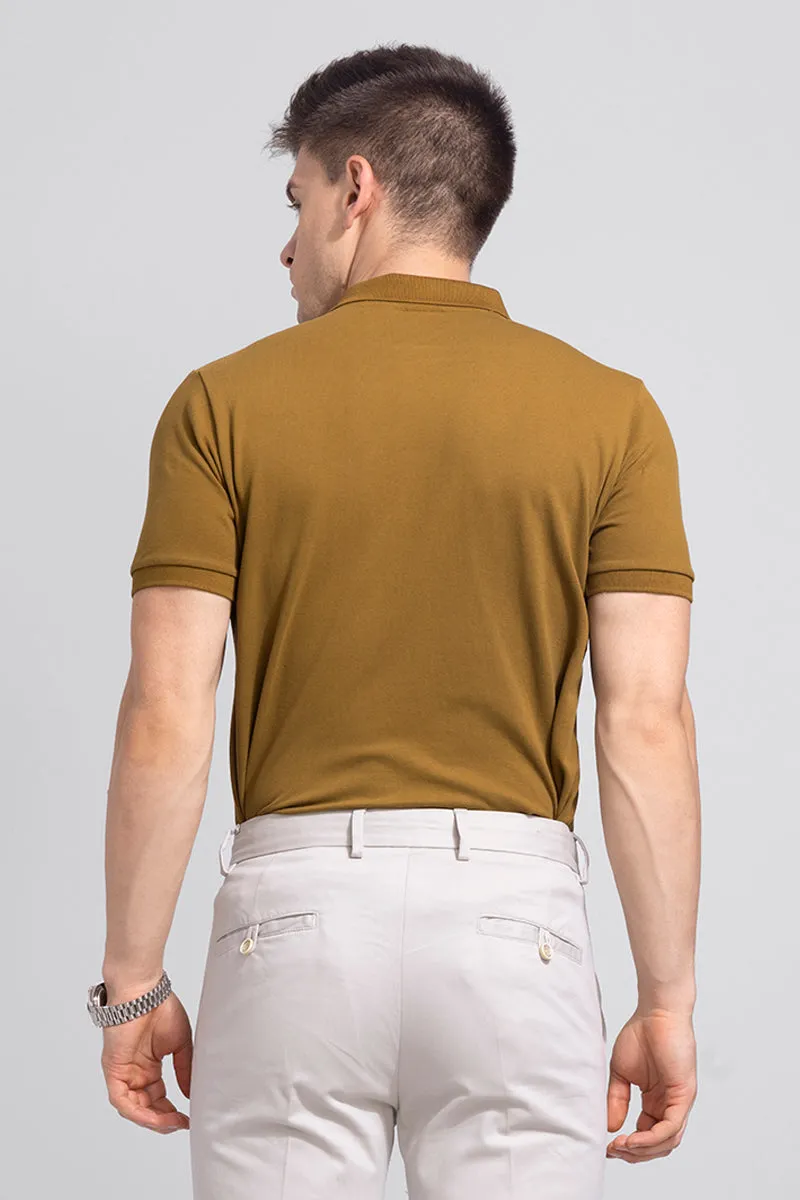 America Polo Mustard T-Shirt