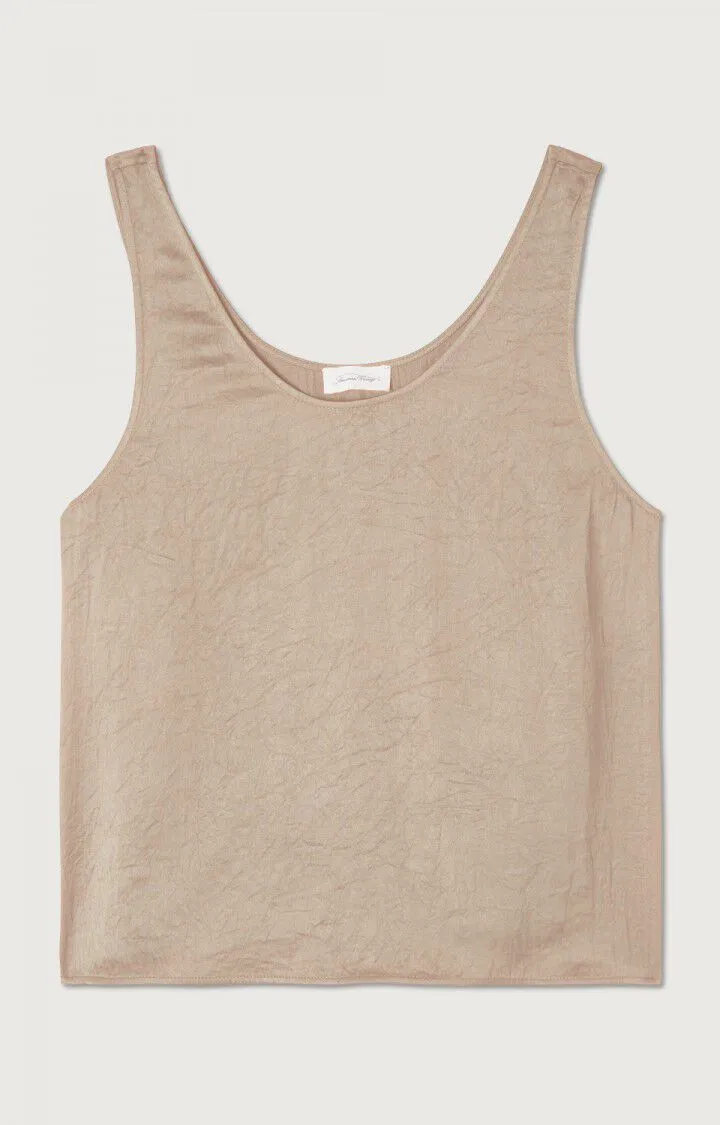 American Vintage Widland Silk Camisole in Taupe