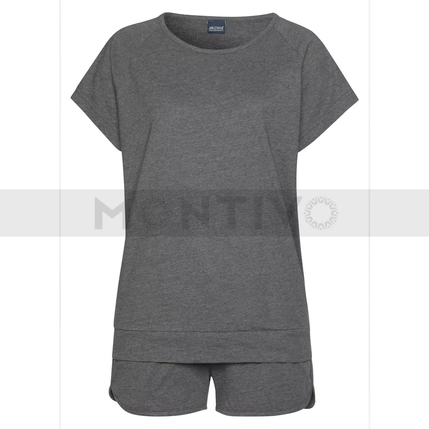 Arizona Charcoal Short Sleepwear Suit