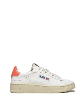 Autry Dallas Low Trainers White / Coral