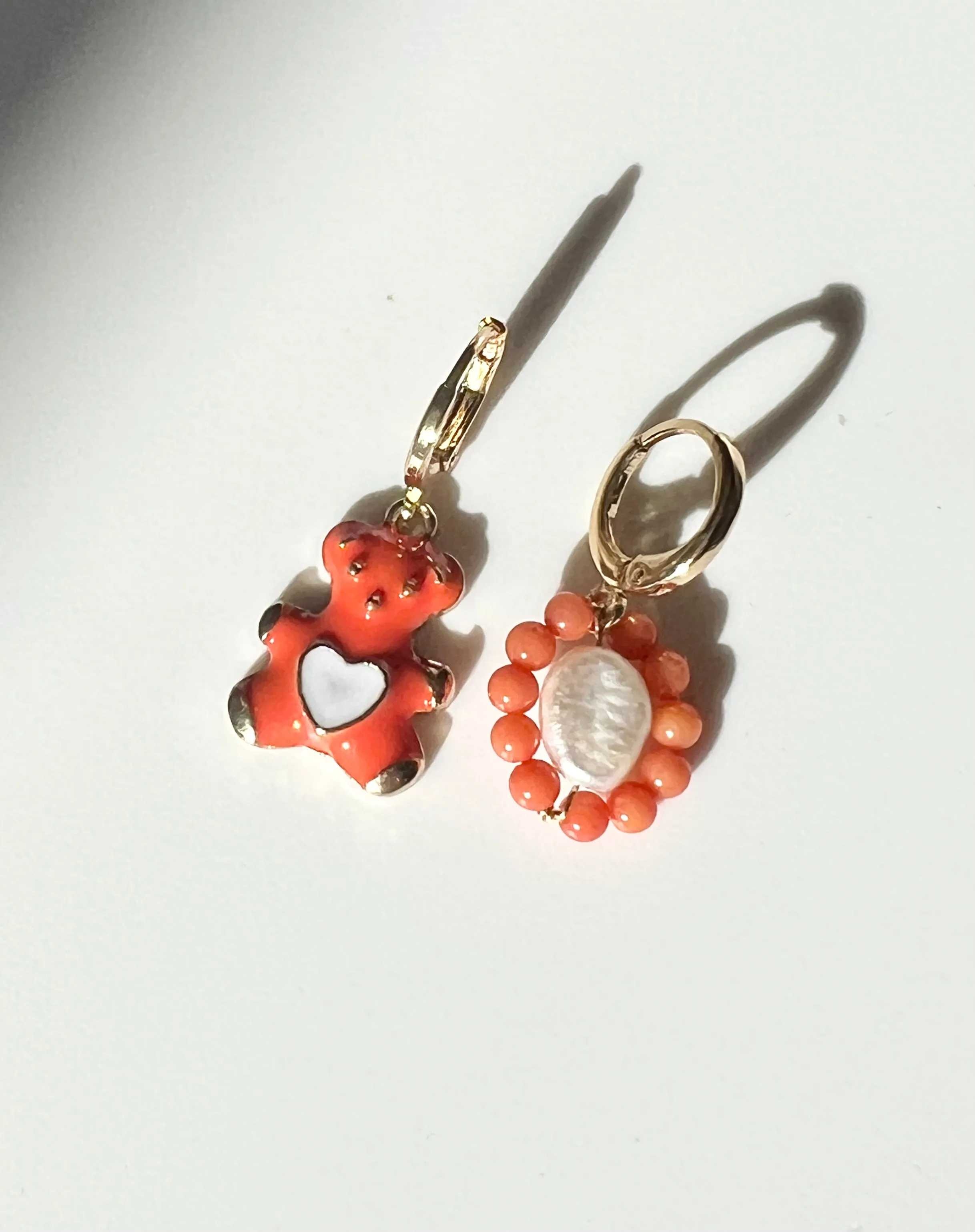 BEAR & FLOR PEARL EARRINGS