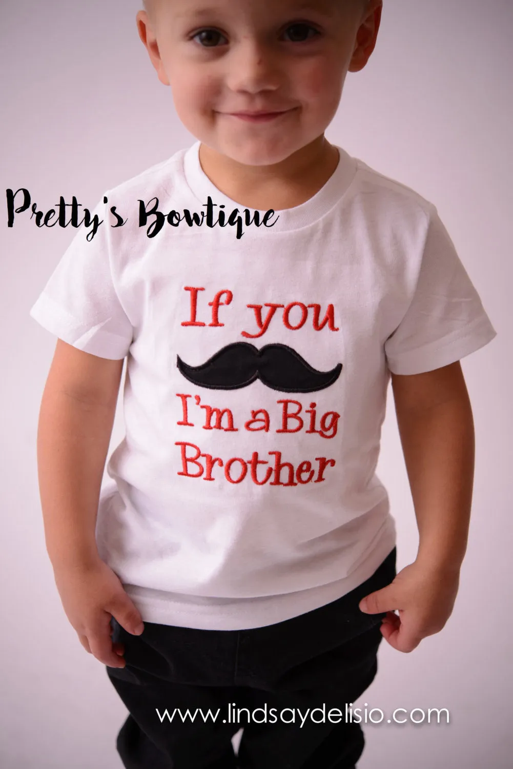 Big Brother shirt- Big brother announcement shirt or bodysuit -big brother Shirt - If you mustache ask I'm a big brother