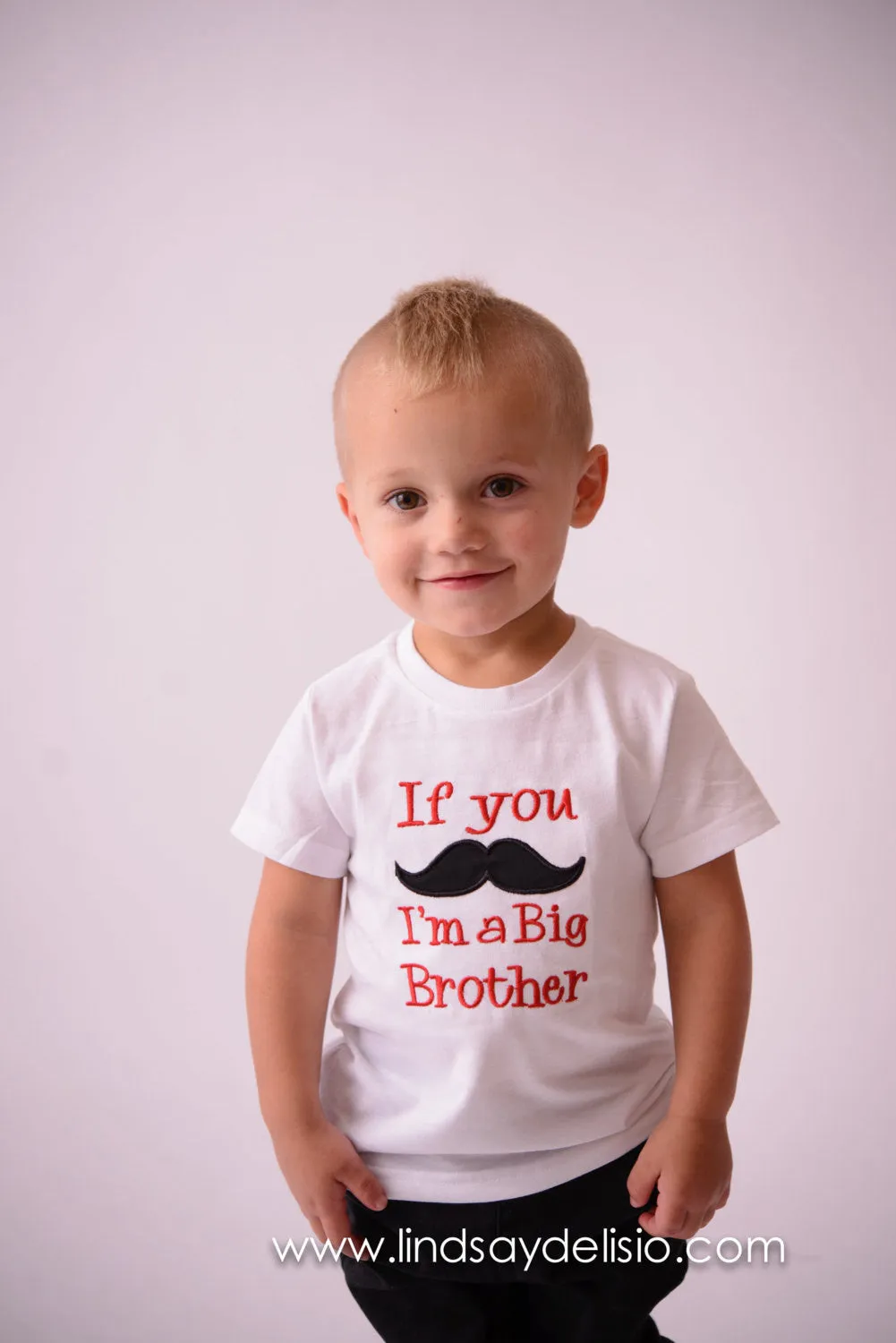 Big Brother shirt- Big brother announcement shirt or bodysuit -big brother Shirt - If you mustache ask I'm a big brother