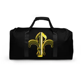 Black & Gold Duffle Bag