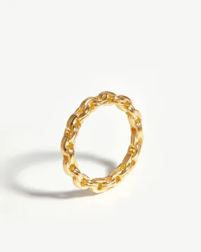 Bond Stacking Ring | 18ct Gold Plated Vermeil