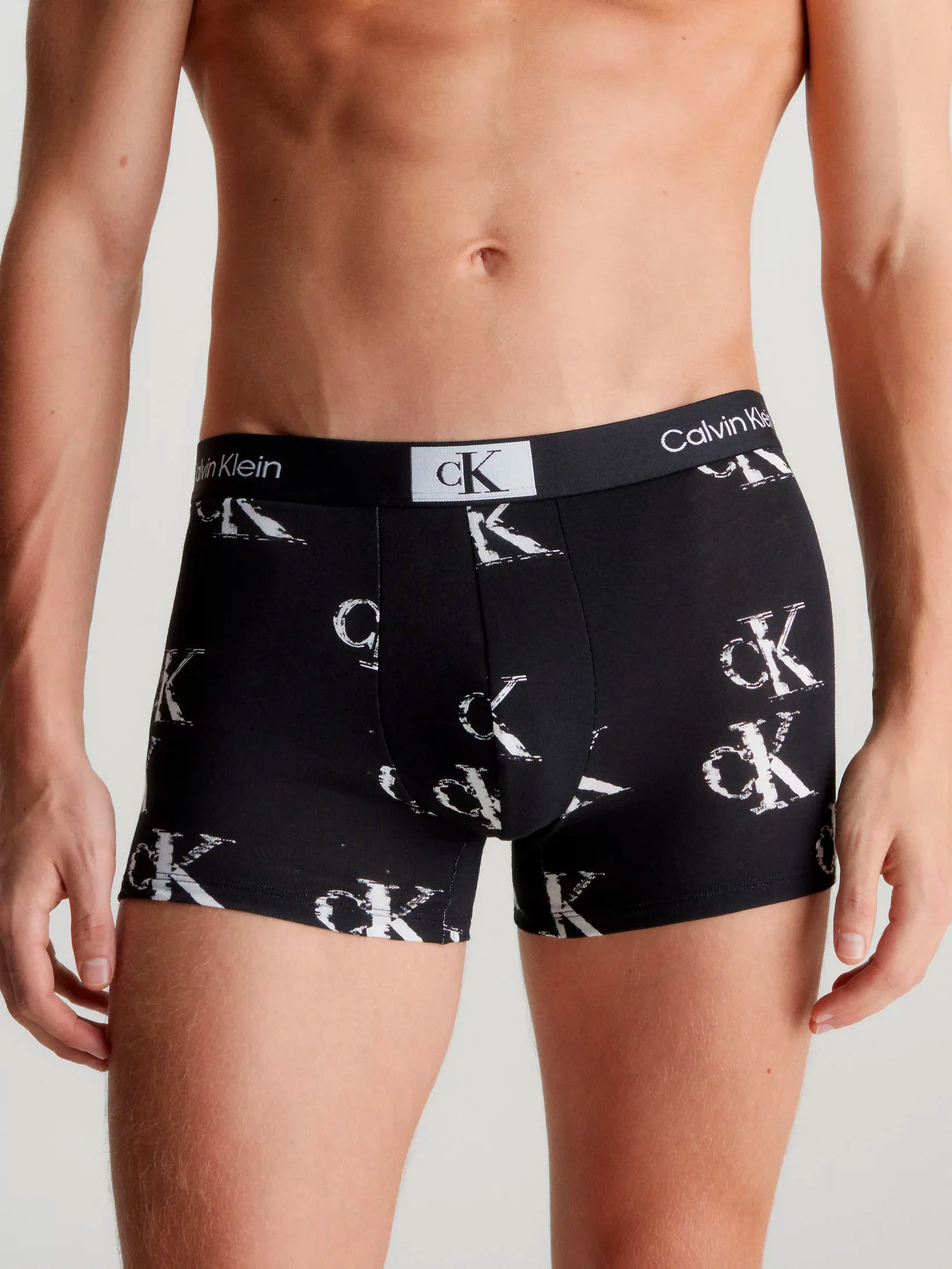 Calvin Klein Mens CK One Boxer Trunk (3-Pack)