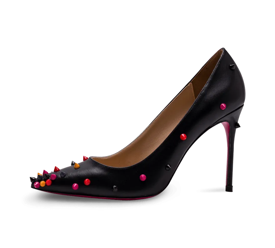 Candy Spikes High Heel Pumps