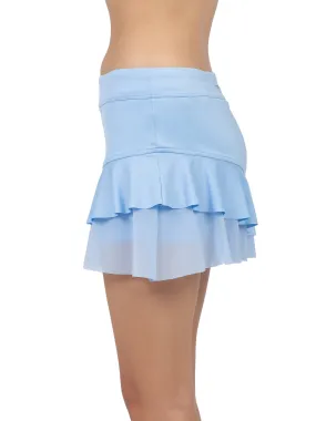 Courtside Charm Tennis Skirt - Bluebell