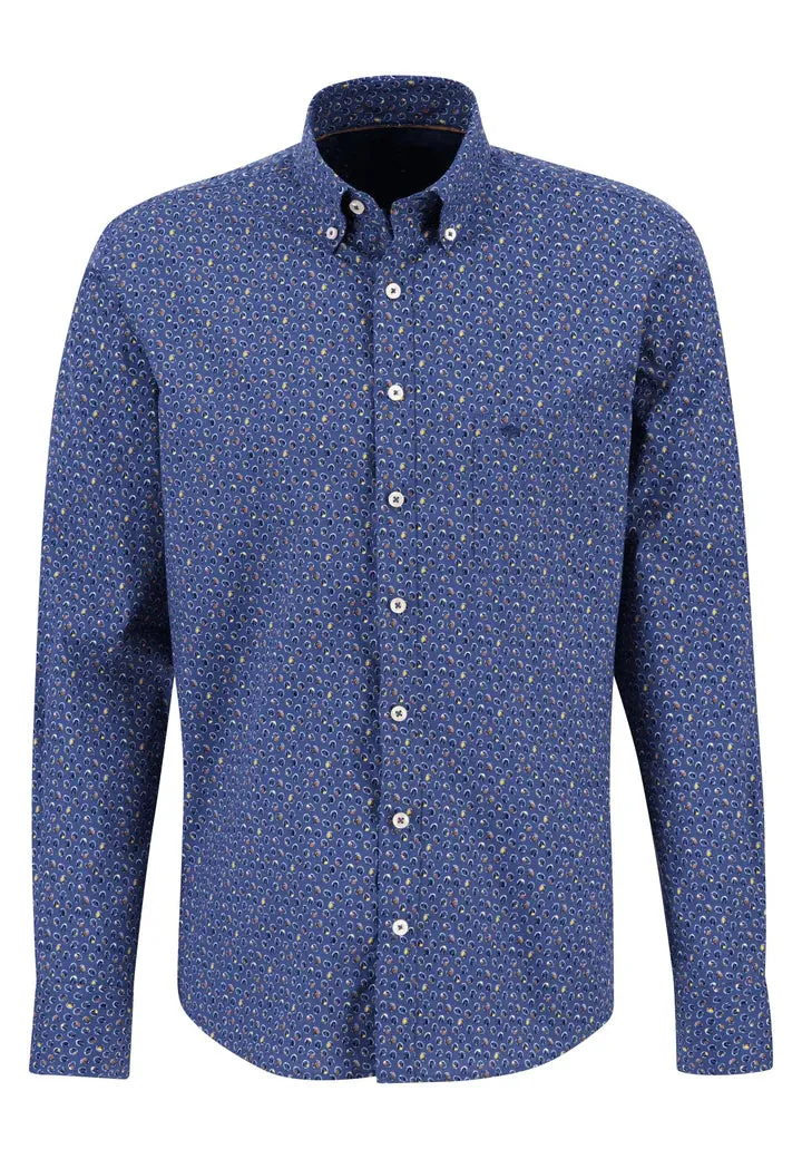 Fynch Hatton Allover-Print Shirt