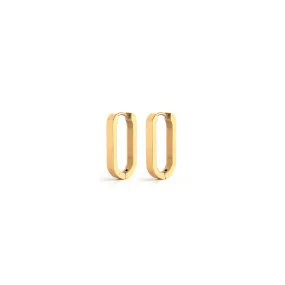 Gold Ovio Hoops