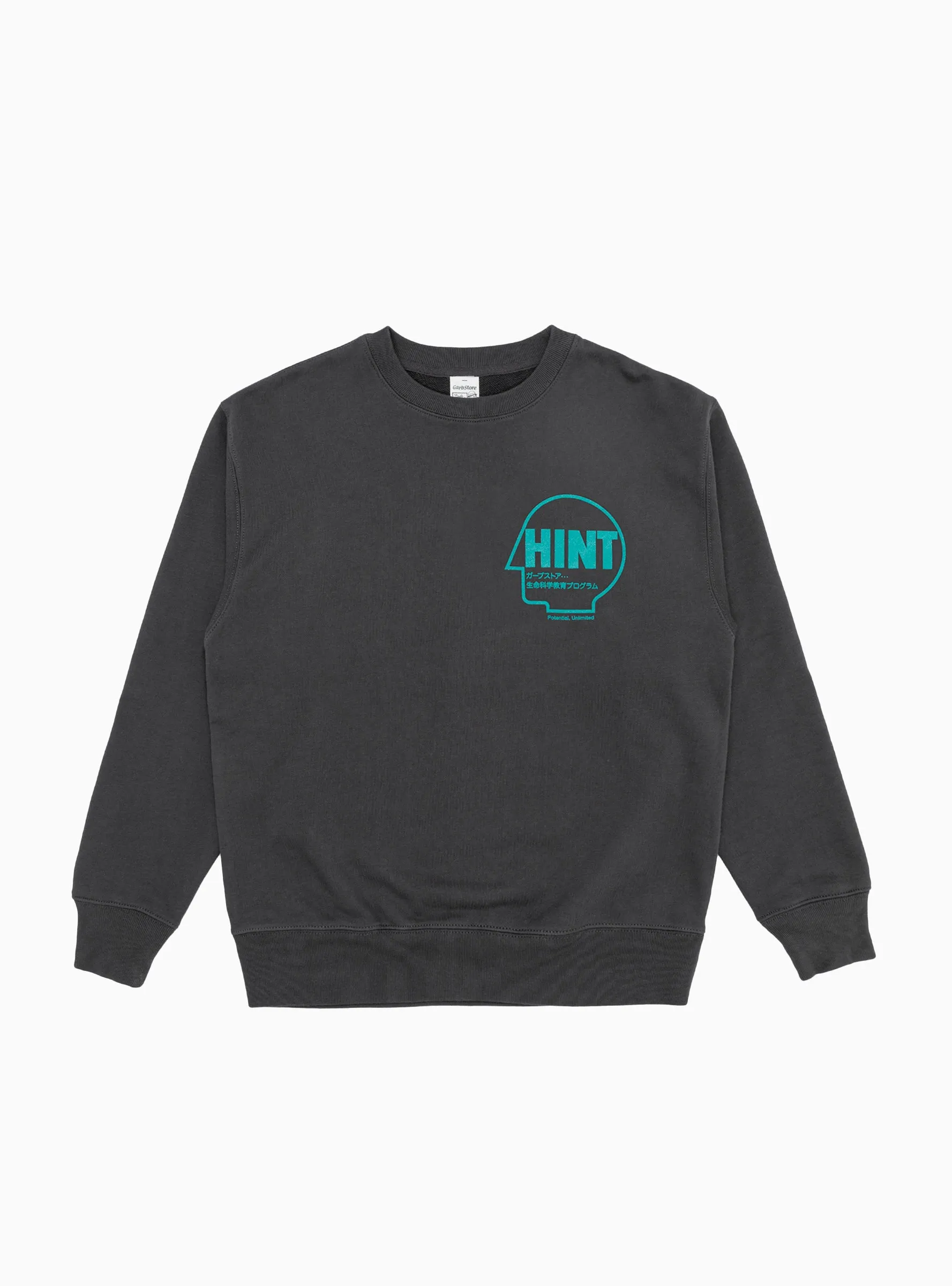 Hint Sweatshirt Charcoal