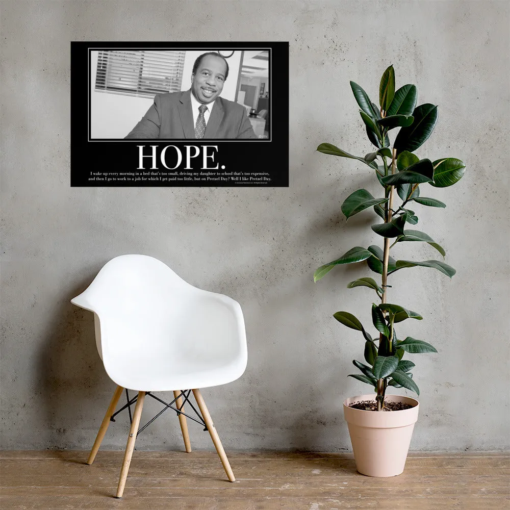 Hope Motivational Framed Poster