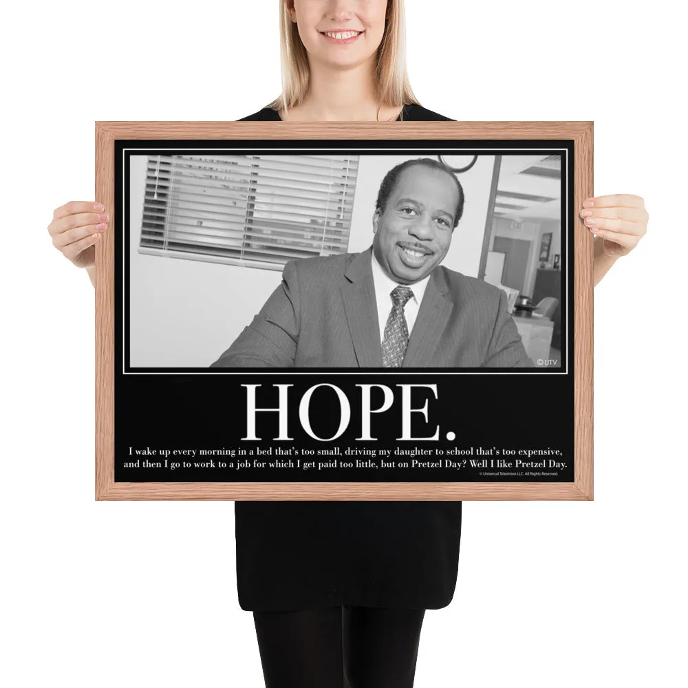 Hope Motivational Framed Poster