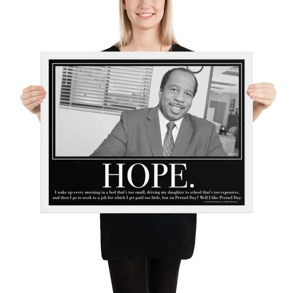 Hope Motivational Framed Poster