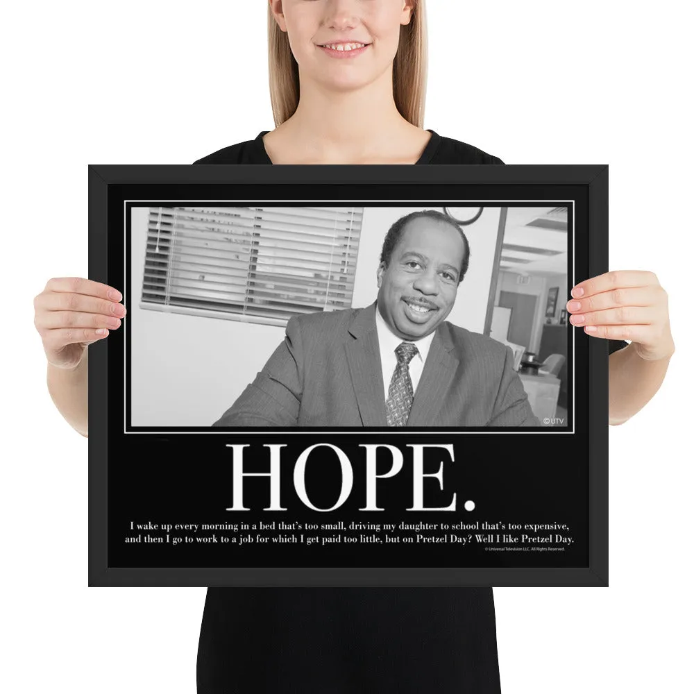 Hope Motivational Framed Poster