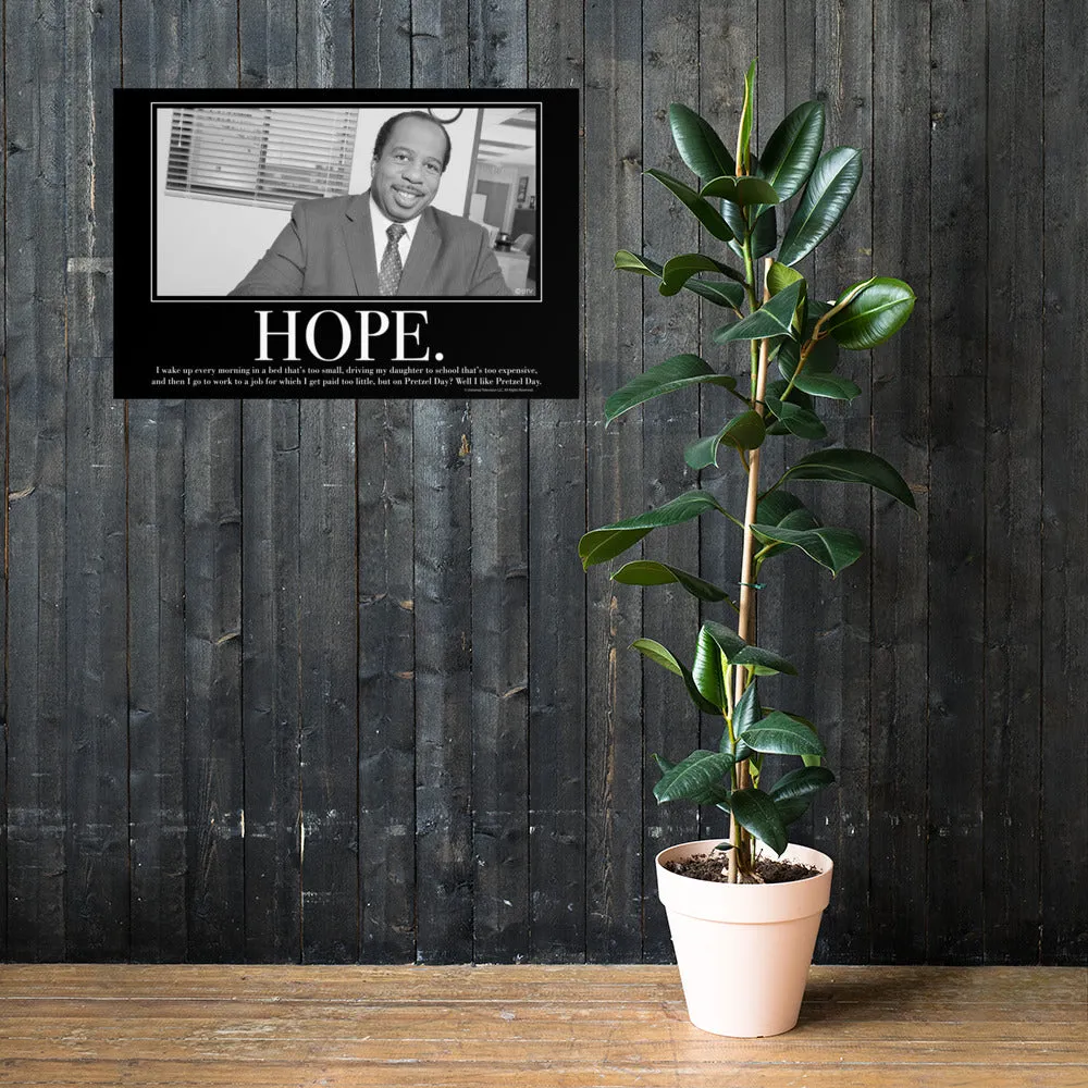 Hope Motivational Framed Poster