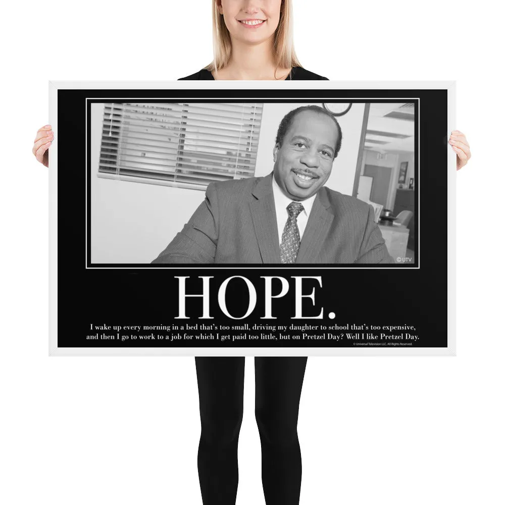 Hope Motivational Framed Poster