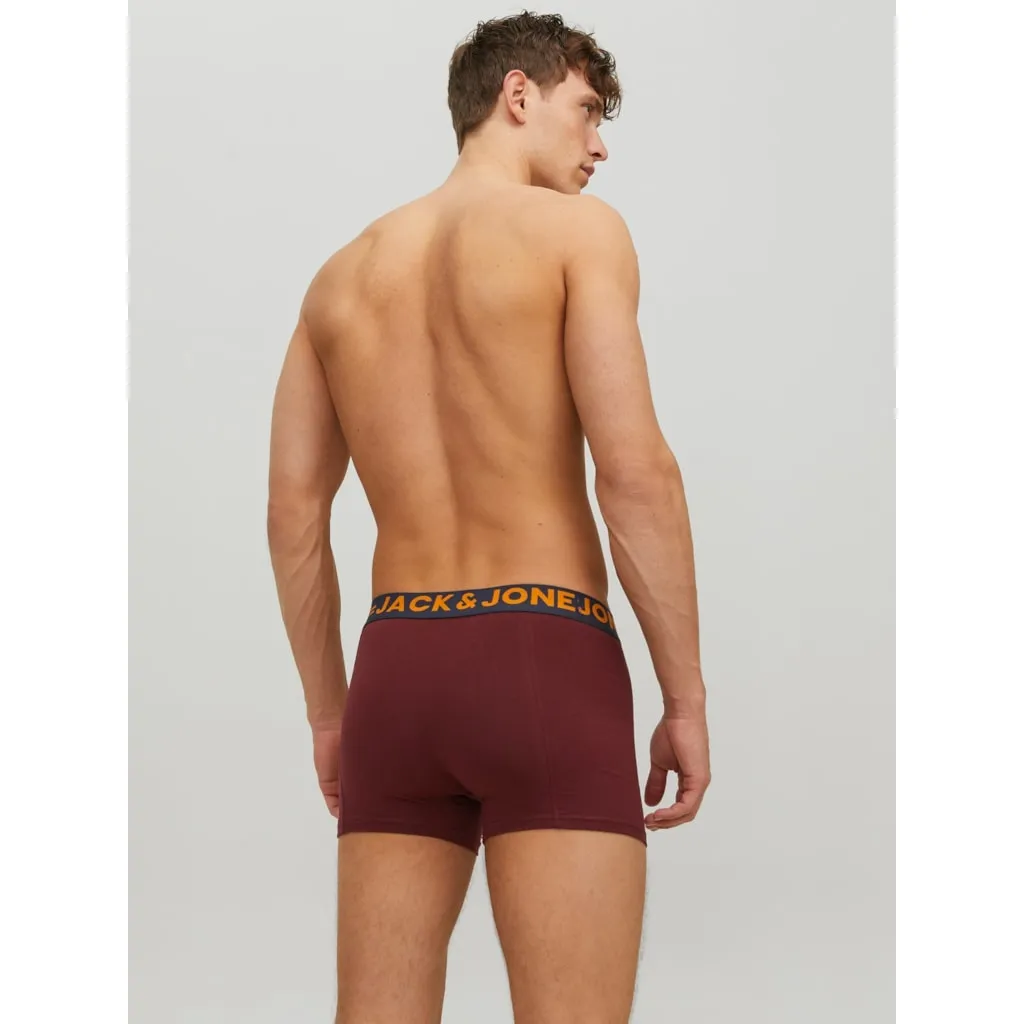 Jack & Jones Mens Boxer Shorts/ Trunks  'JACWAISTBAND' (3-Pack)