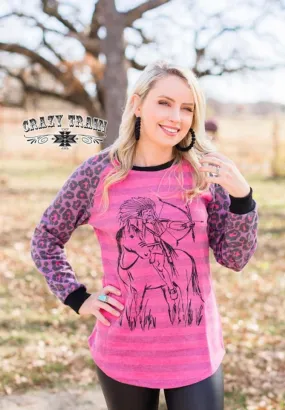 Little rock pink sweatshirt