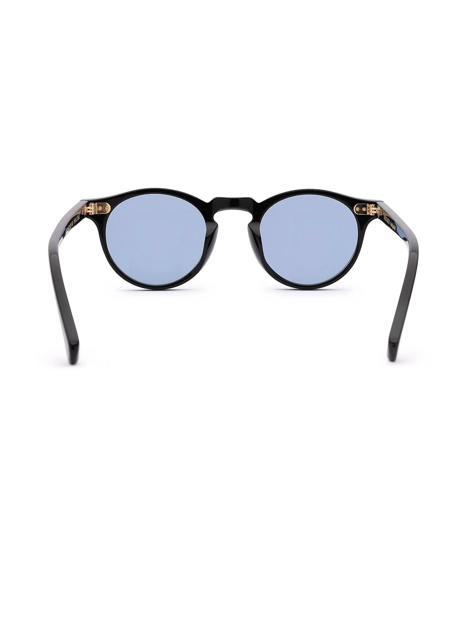 Malibu Sunglasses - Light Blue on Black