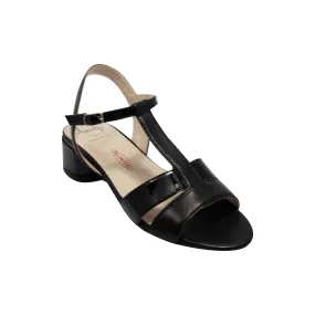 Manlio T Sandal Black