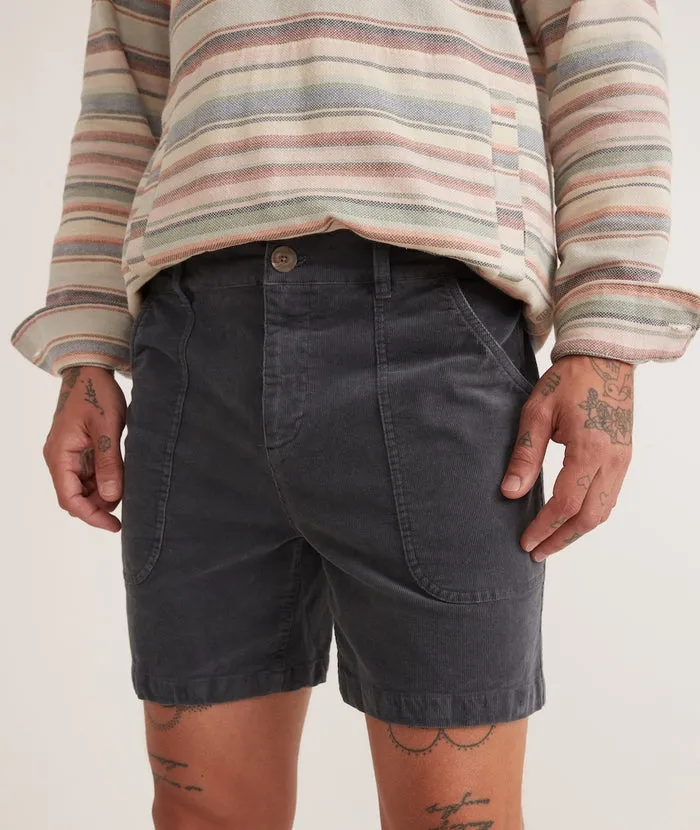 Marine Layer ARCHIVE CORD SHORT-NAVY