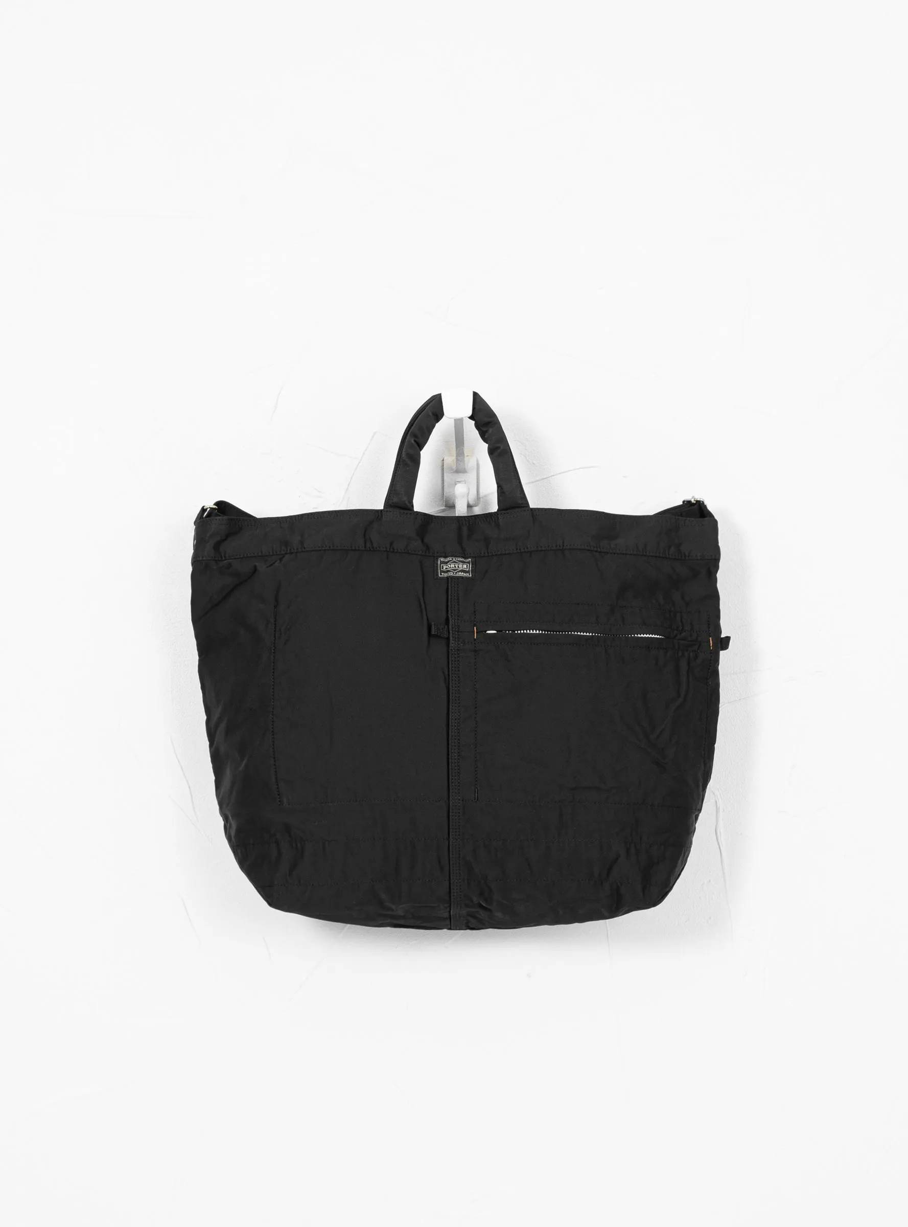 MILE 2-Way Tote Bag Large Black