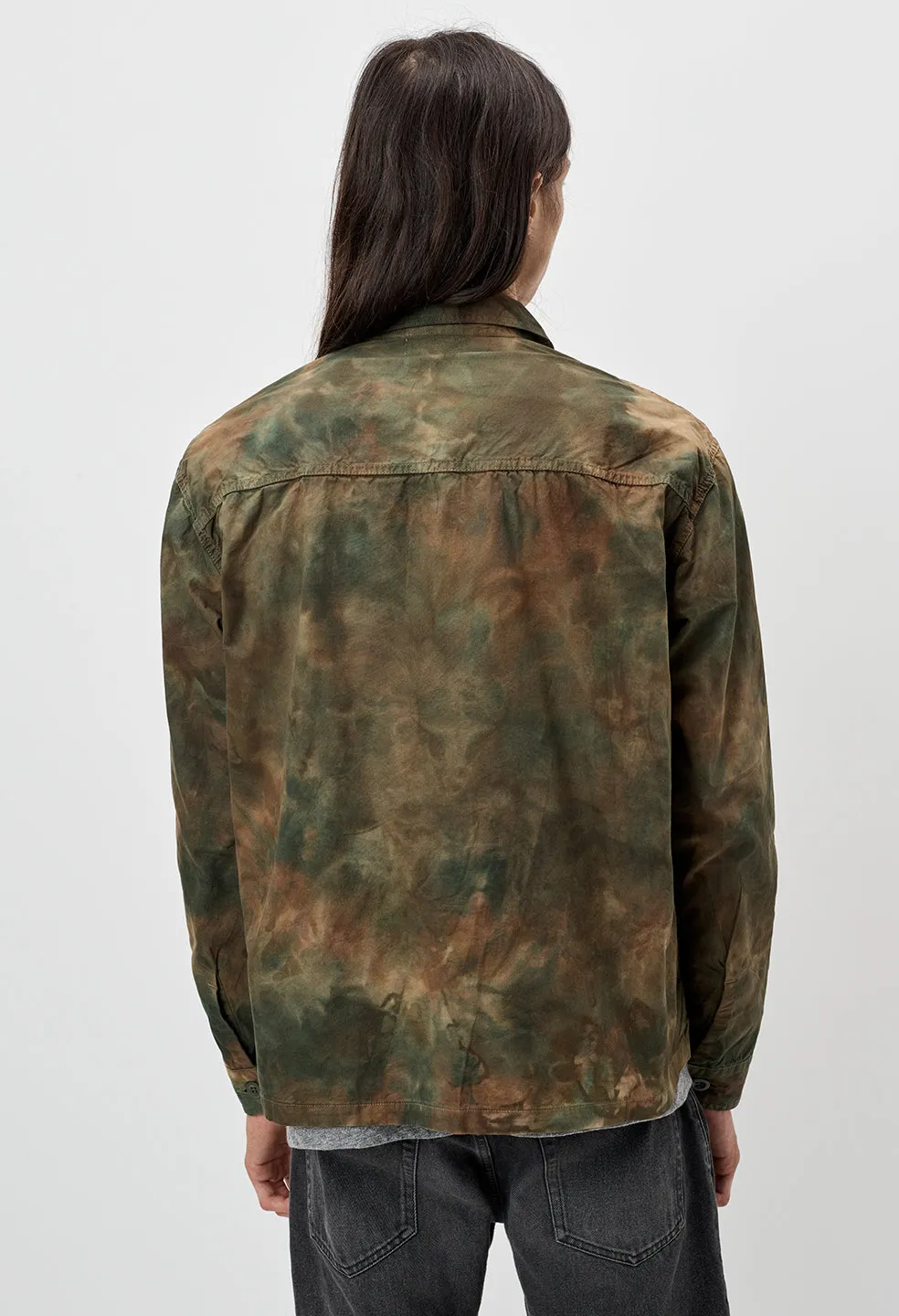 Military Workshirt / Camo Tie Dye