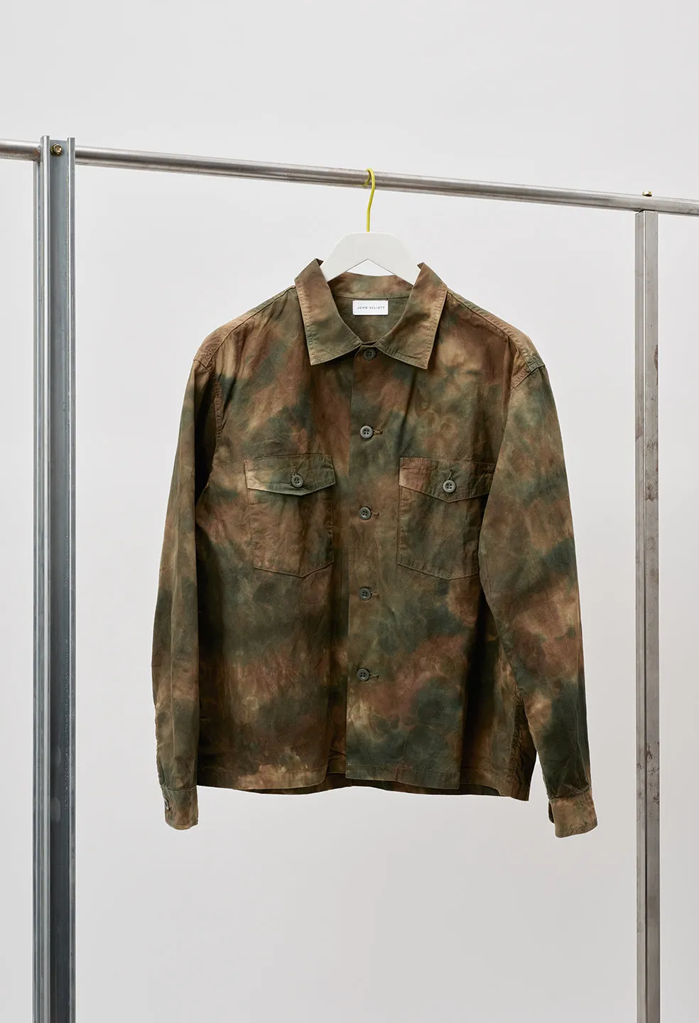 Military Workshirt / Camo Tie Dye