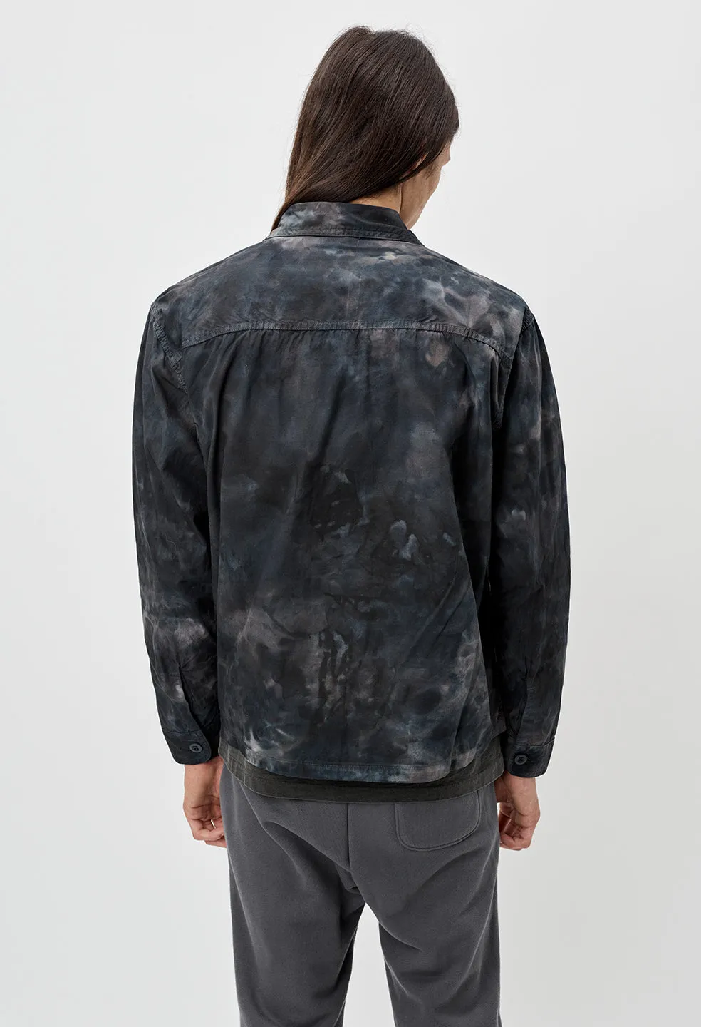 Military Workshirt / Midnight Tie Dye