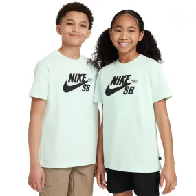 Nike SB Big Kids' T-Shirt Barely Green