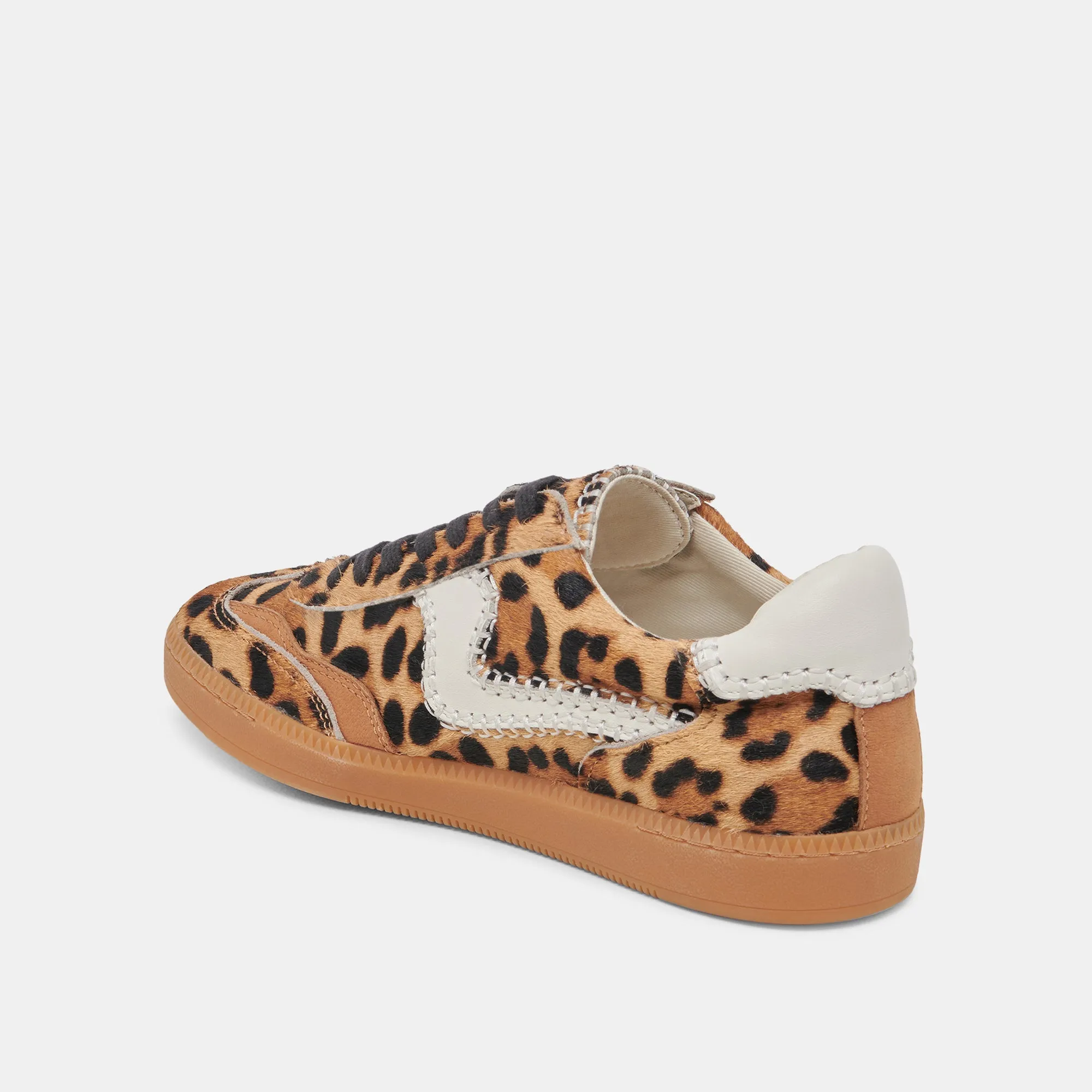 NOTICE STITCH SNEAKERS DK LEOPARD CALF HAIR