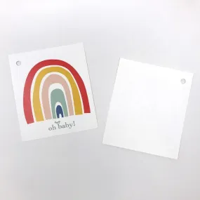 oh baby! Rainbow Gift Enclosure Card