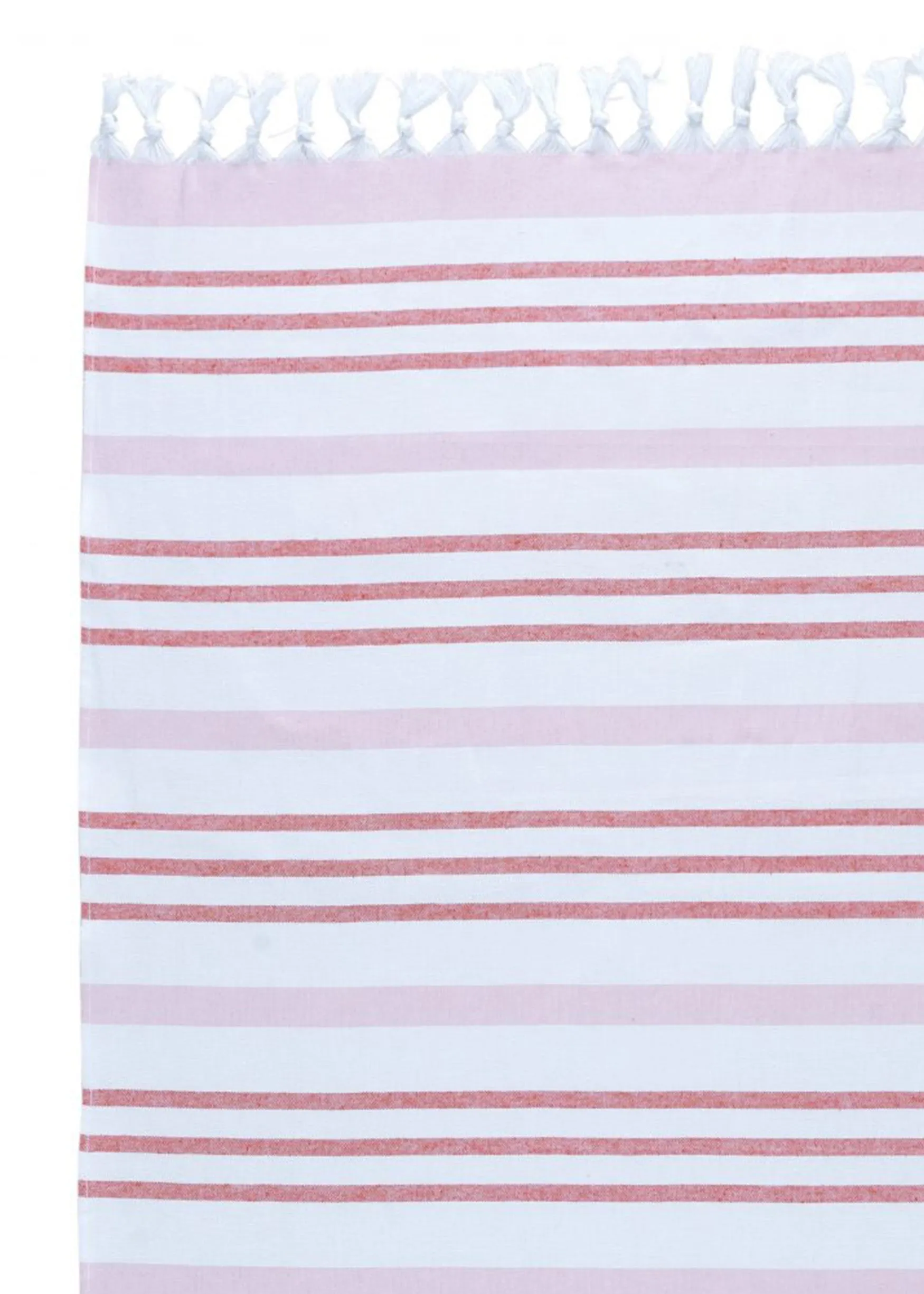 pink stripe turkish towel