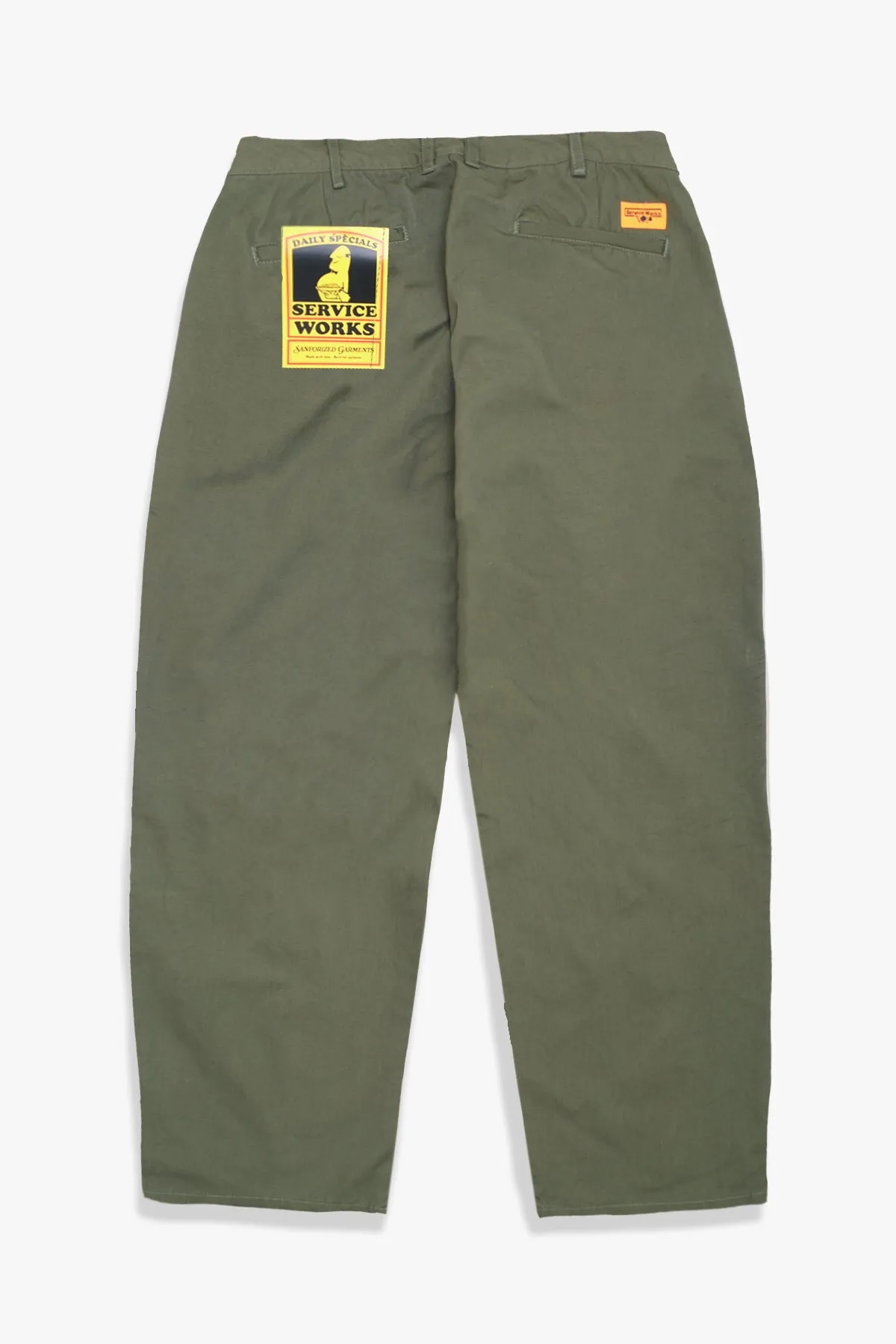 Service Works - Twill Part Timer Pant - Olive