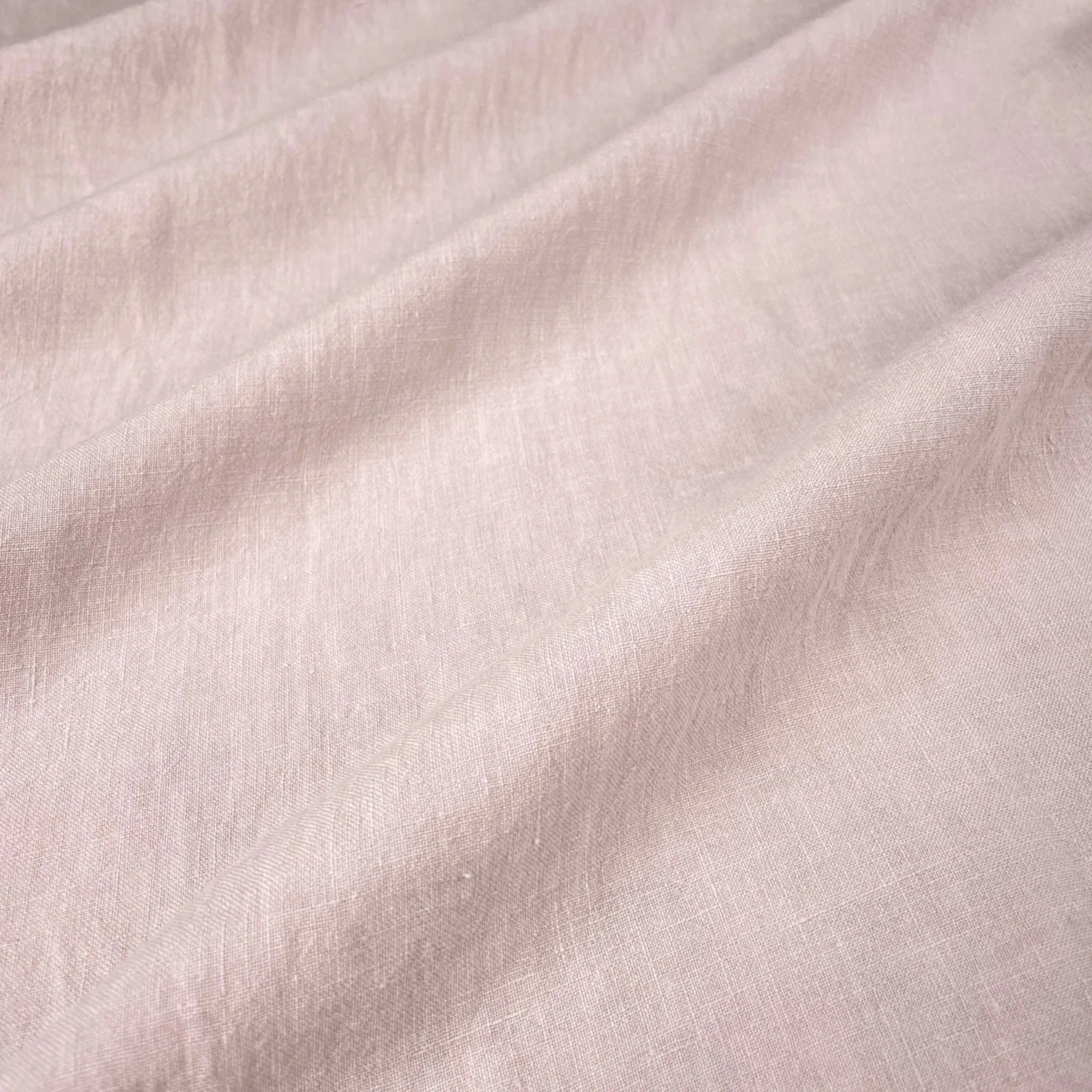 Soft Washed Lightweight Linen Fabric in Pink