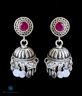 The Akira Silver Antique Jhumkas