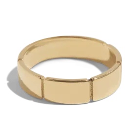 THE IMANI RING - 18k gold plated