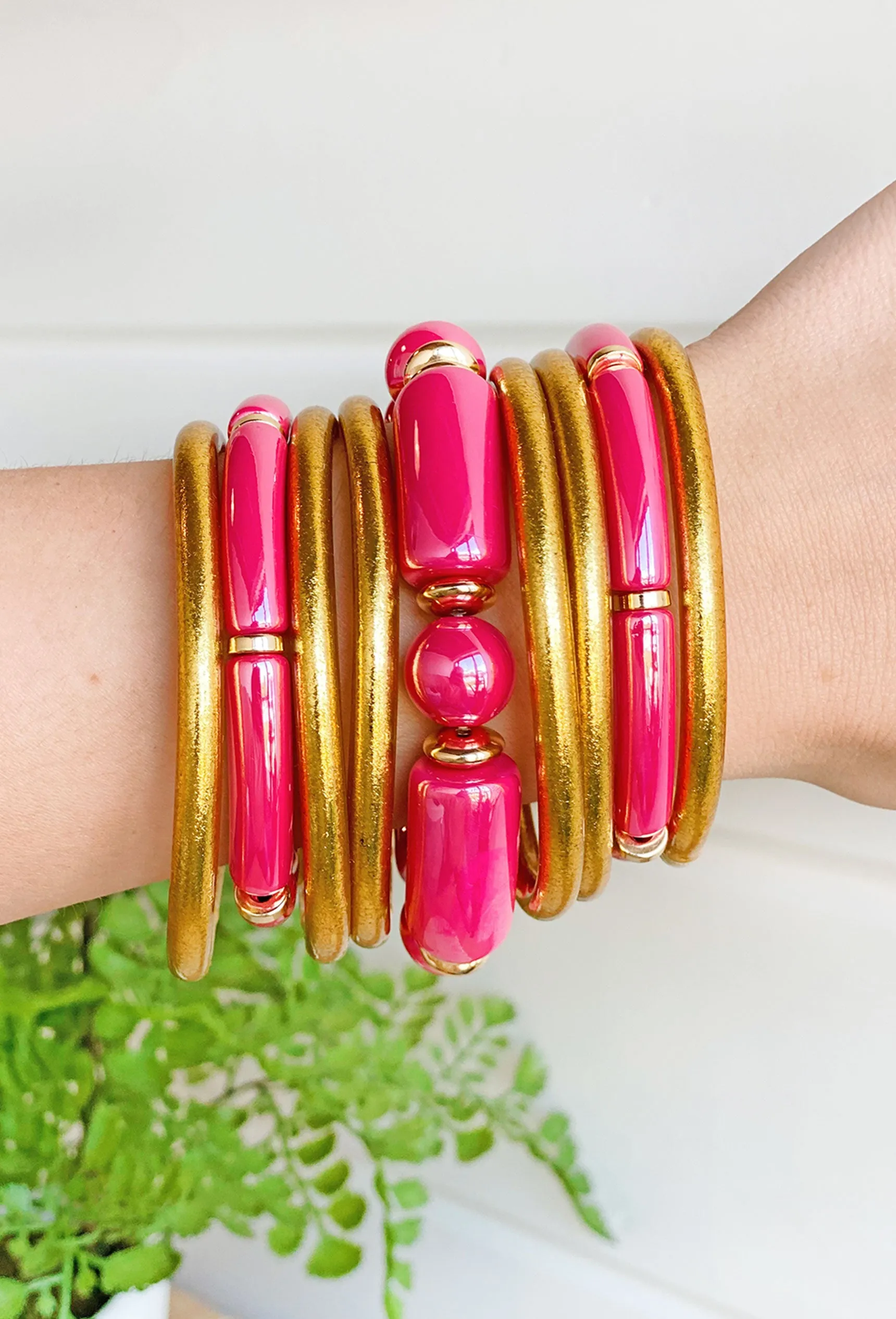 Time To Shine Bracelet in Fuchsia