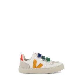 V-10 VELCRO JUNIOR  - EXTRA WHITE/MULTI