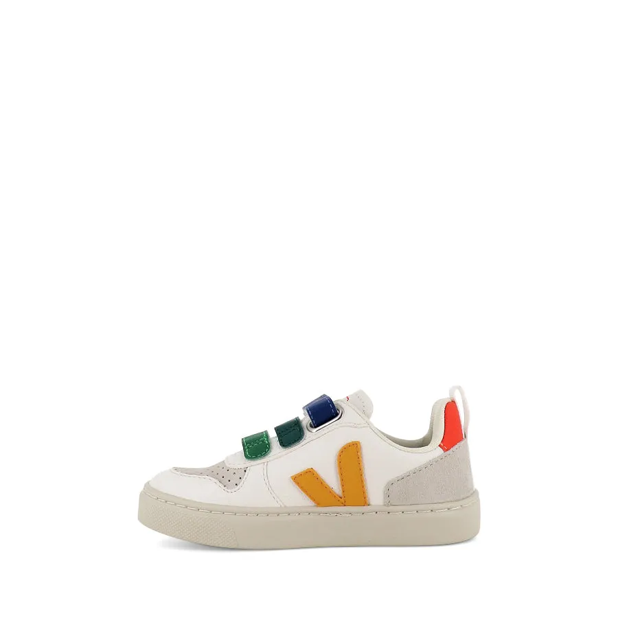 V-10 VELCRO JUNIOR  - EXTRA WHITE/MULTI