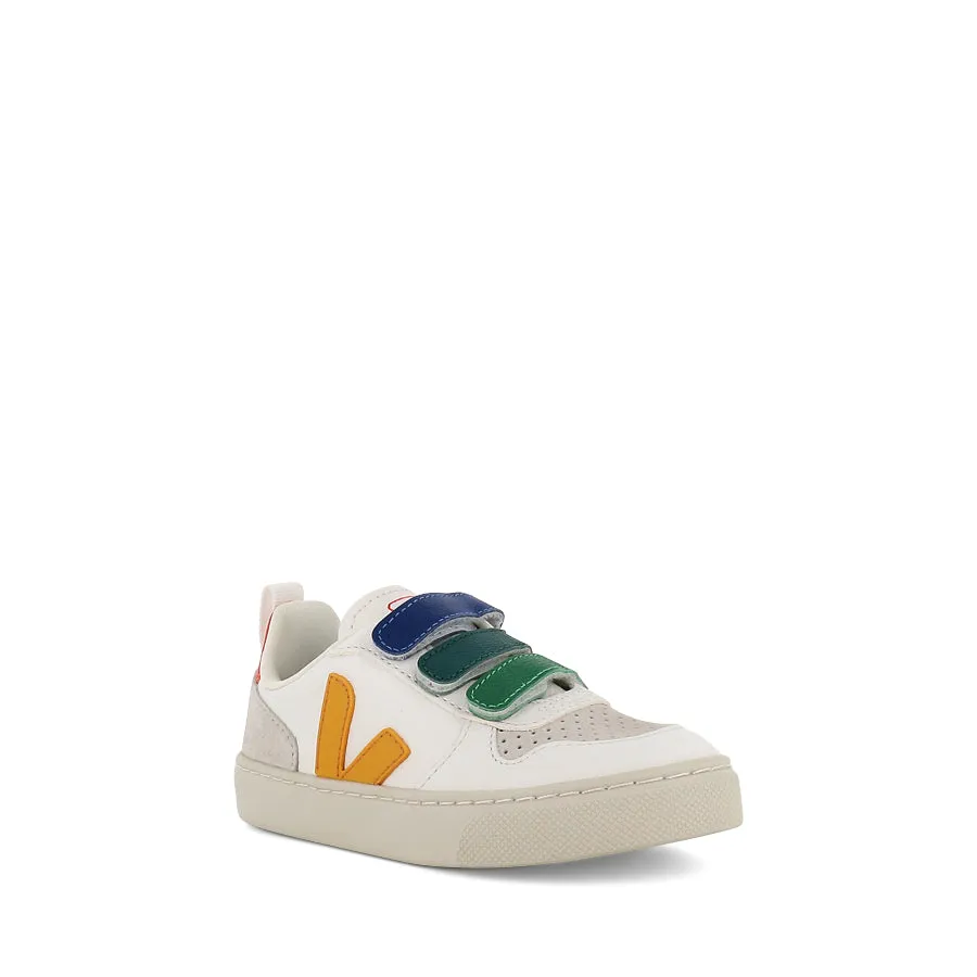 V-10 VELCRO JUNIOR  - EXTRA WHITE/MULTI