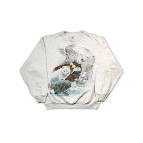 Vintage '91 Canadian Wildlife Federation Crewneck