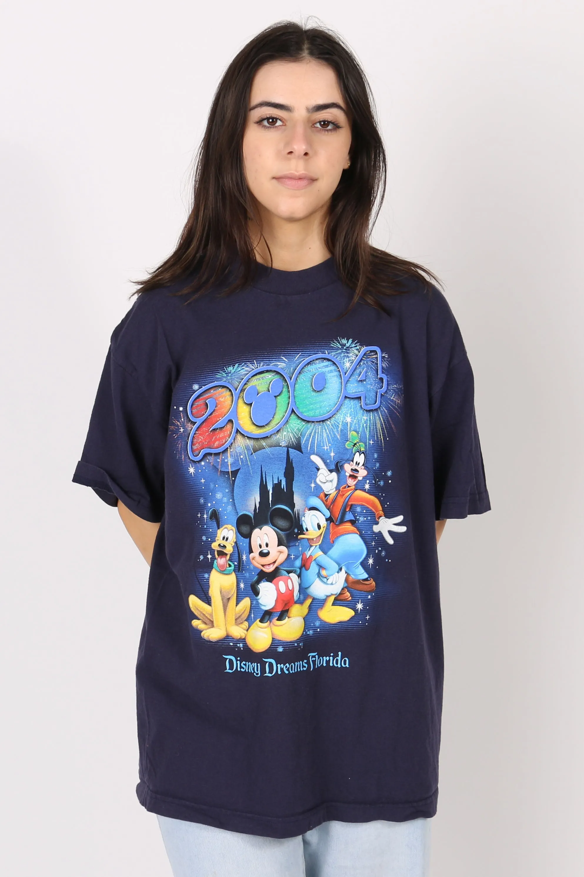 Vintage Disney Graphic Tee M