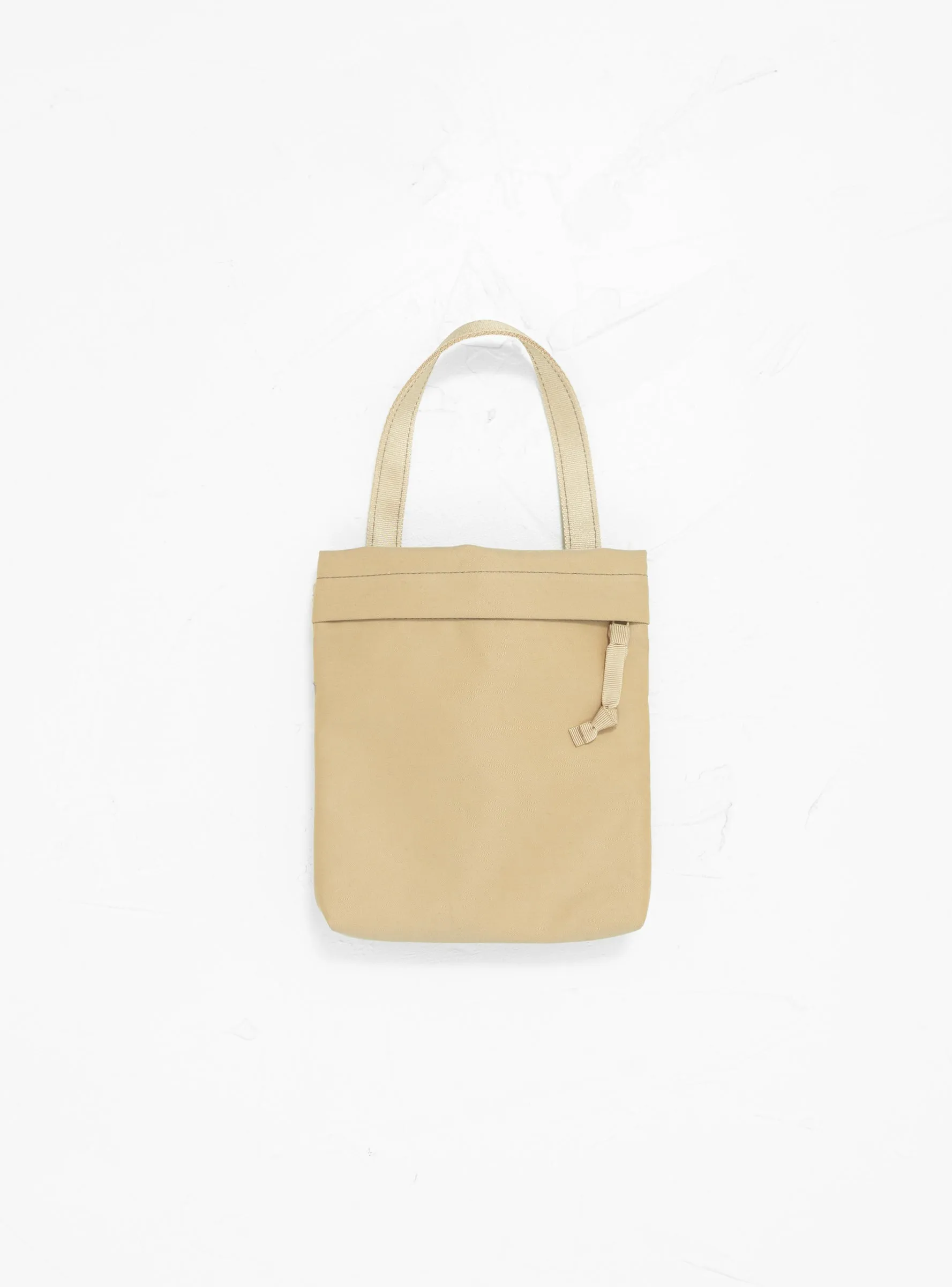 Water Repellent Shoulder Bag Beige