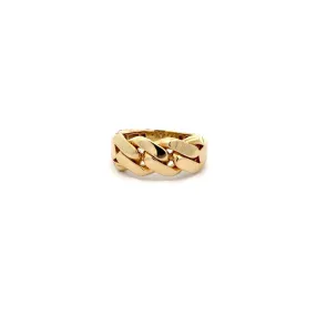 WD1185 14Kt Gold Link Ring