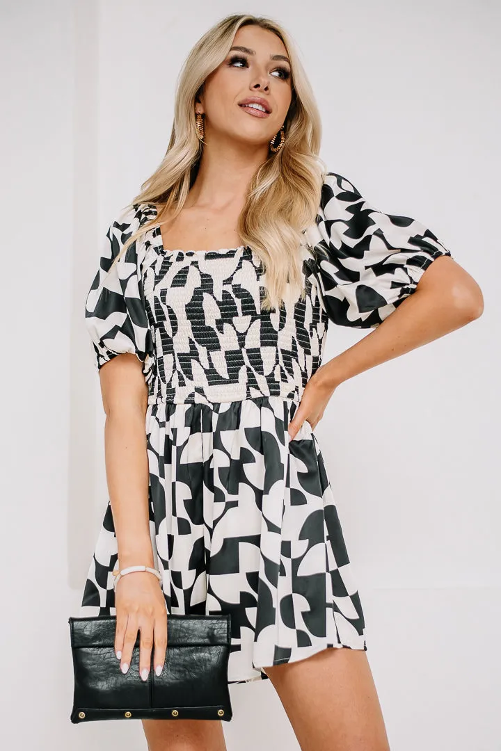 With The Chit Chat Printed Romper