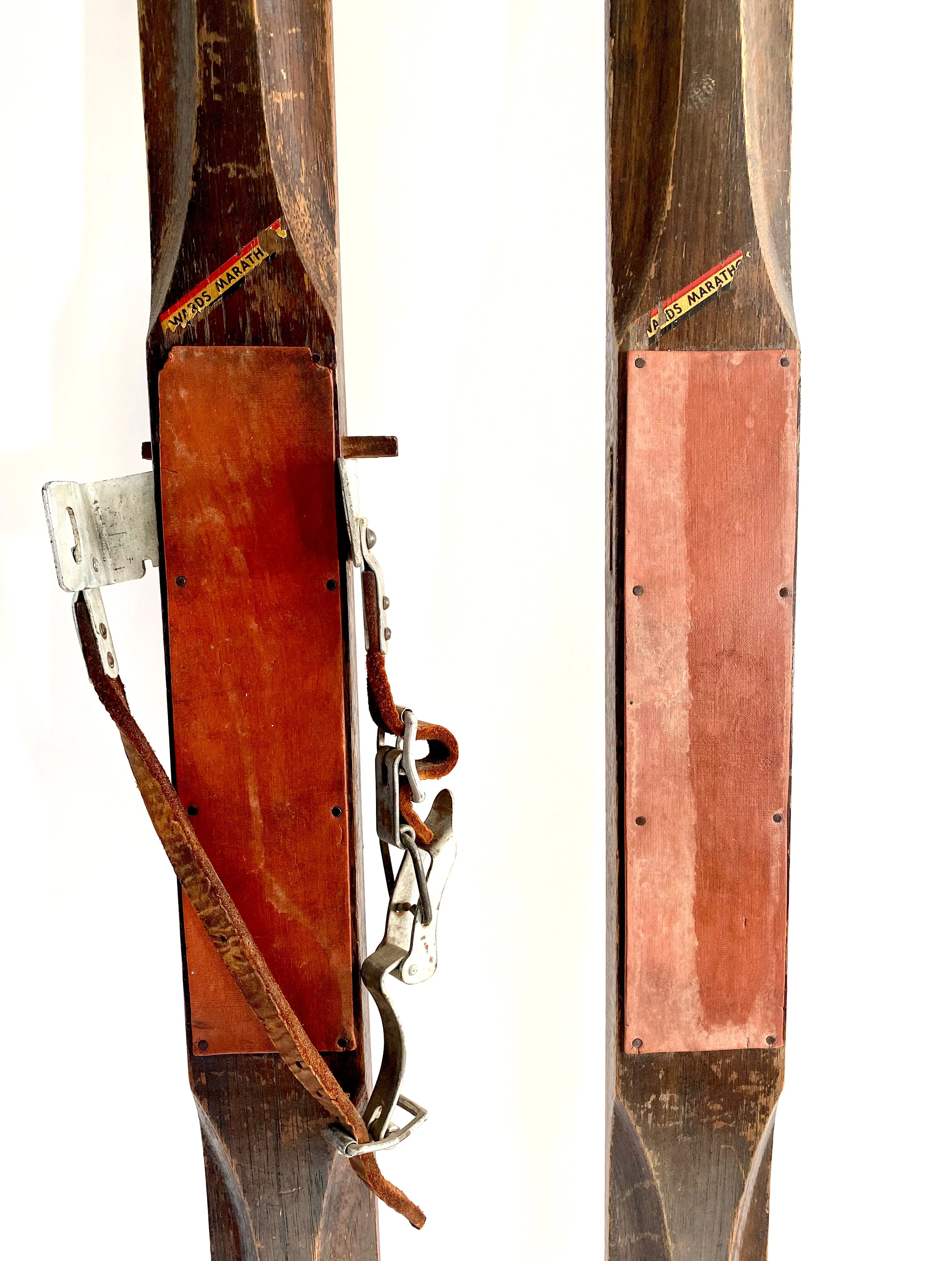 Wooden Downhill Skis